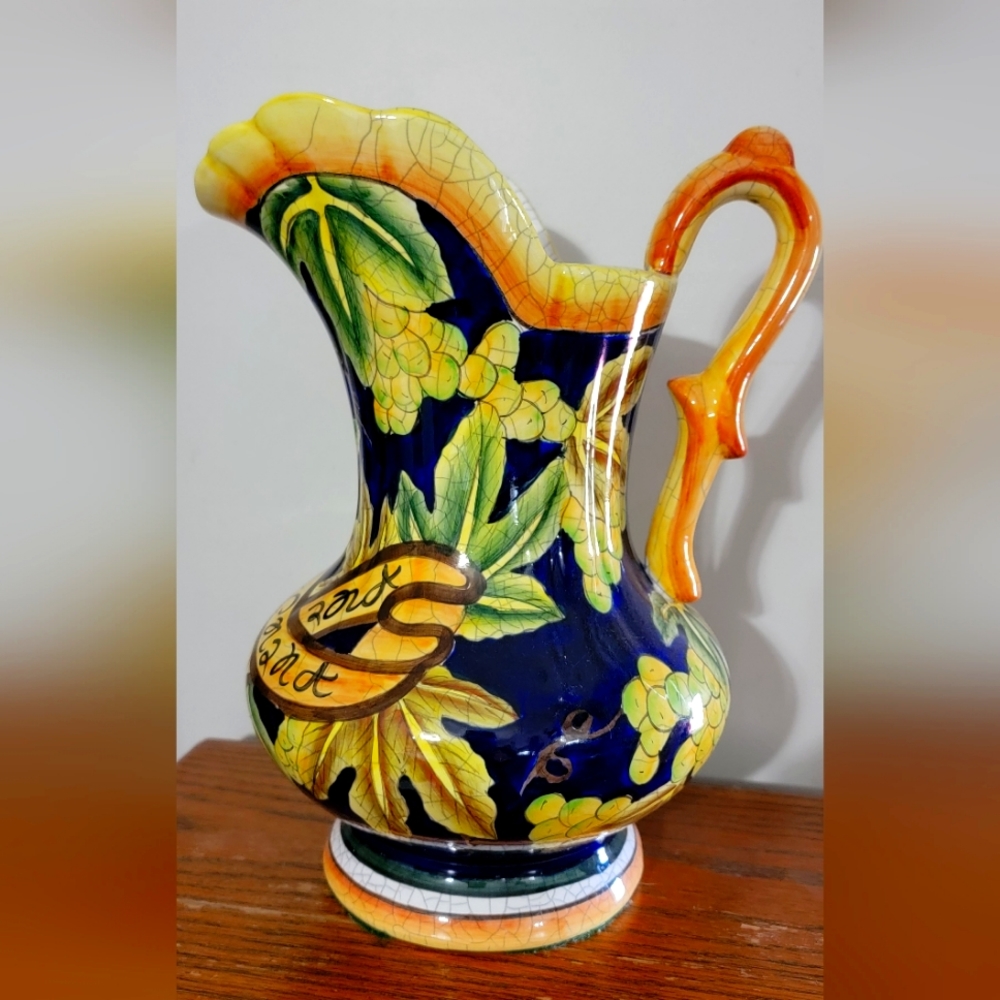 Fitz and Floyd vintage pitcher